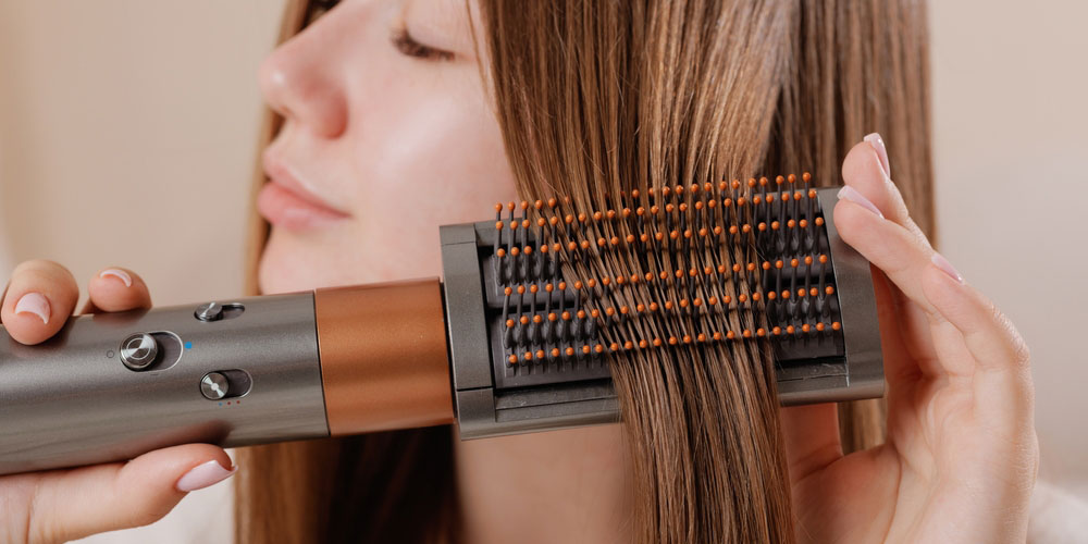 برس حرارتی مو صاف کننده مو