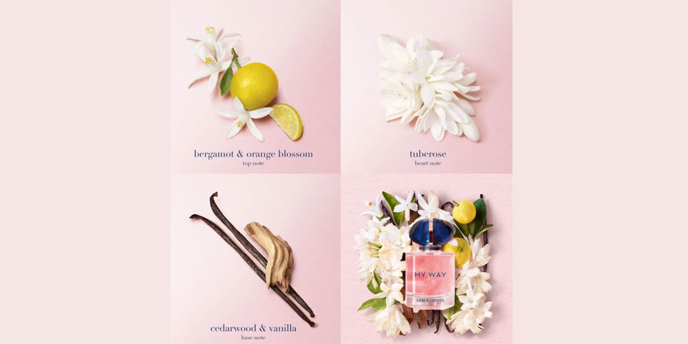 نت‌های بویایی عطر جورجیو آرمانی مای وی