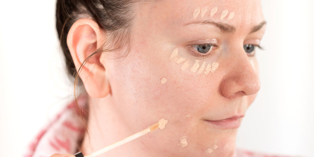 استفاده از کانسیلر