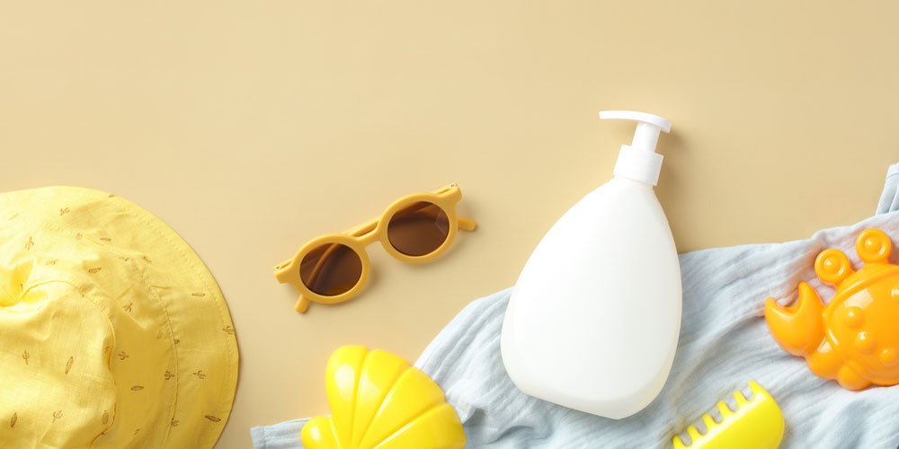 ضد آفتاب کودک با پوست حساس