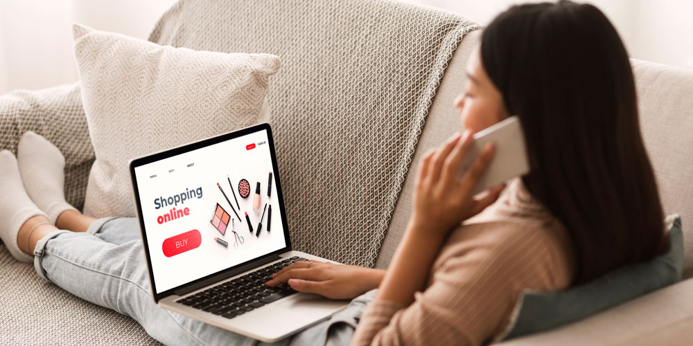 آموزش خرید اینترنتی لوازم آرایش
