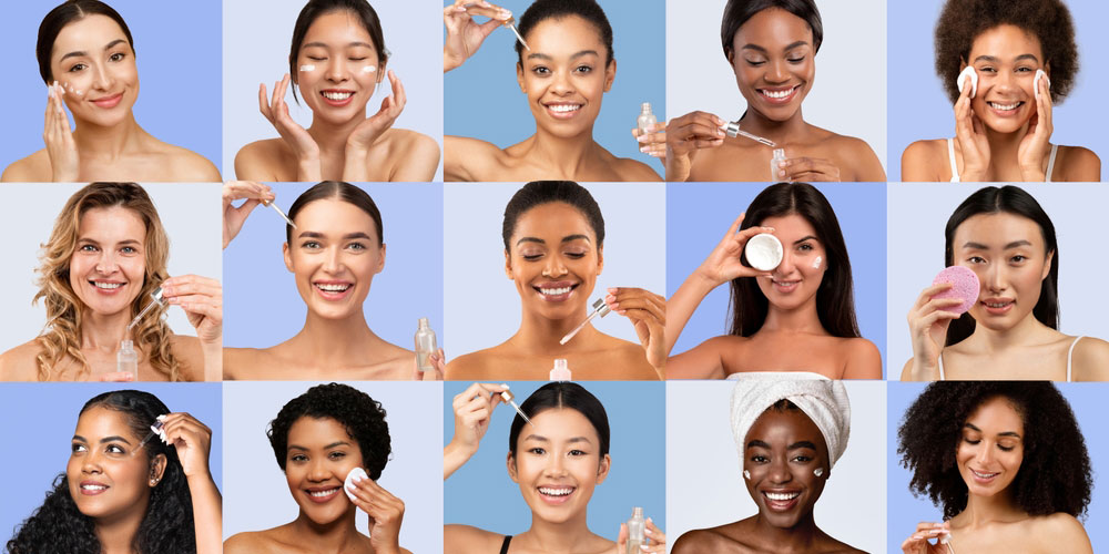 انواع پوست روتین مراقبتی پوست