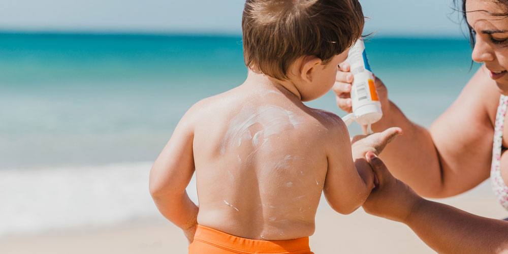 ضد آفتاب کودک