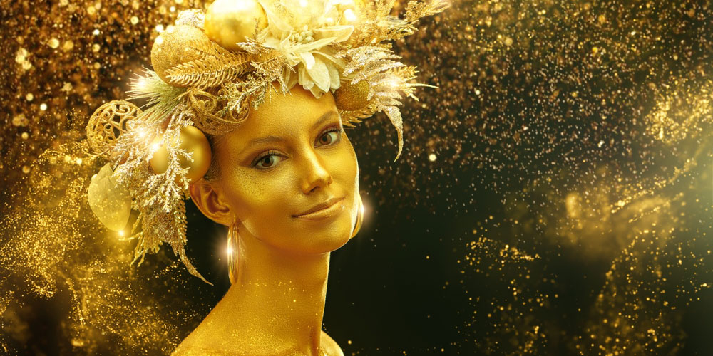 حضور میکاپ فضایی در صنعت مد و فشن