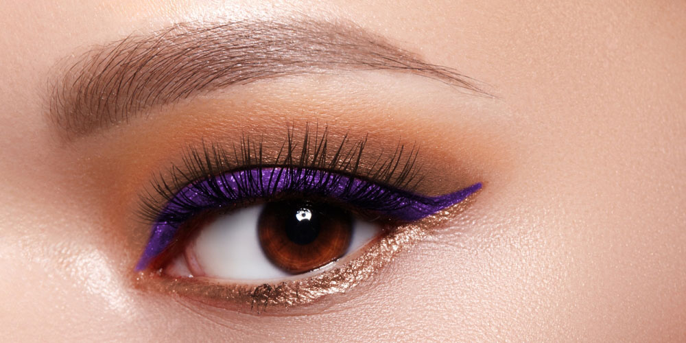 سایه مایع متحرک جلوهای که با حرکت چشم تغییر میکند