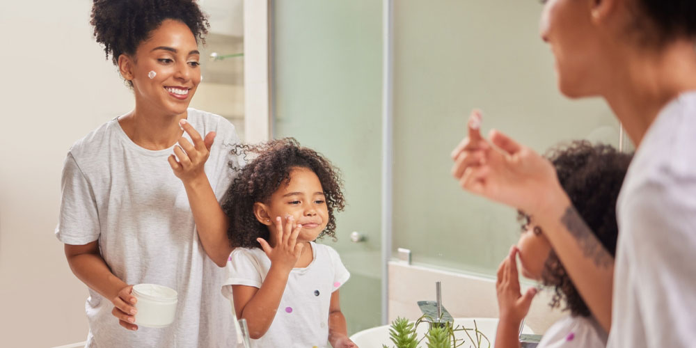 ترکیب مراقبت پوست با مراقبت مو و بدن 