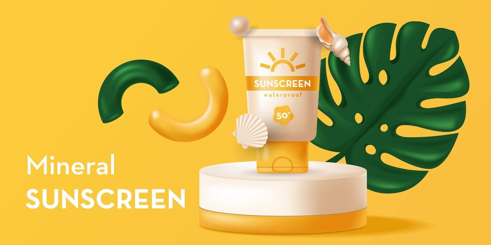 کرم ضد آفتاب مینرال یا هیبریدی