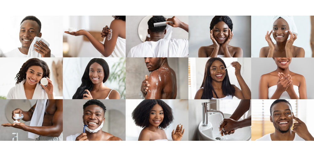 ترکیب مراقبت پوست با مراقبت مو و پوست بدن 