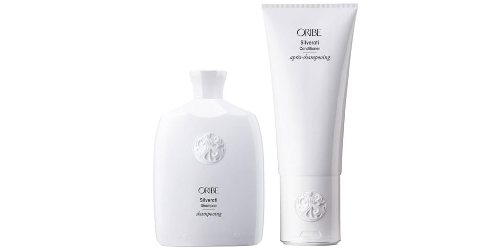 بهترین برای موهای خشک: Oribe Silverati Shampoo و Conditioner