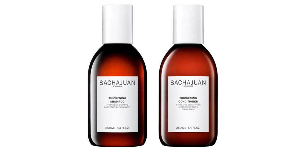 بهترین برای موهای نازک شونده: Sachajuan Thickening Shampoo و Conditioner